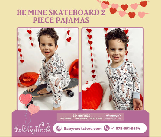 Sweet Dreams on Wheels: Unveiling the Be Mine Skateboard 2 Piece Pajamas Set