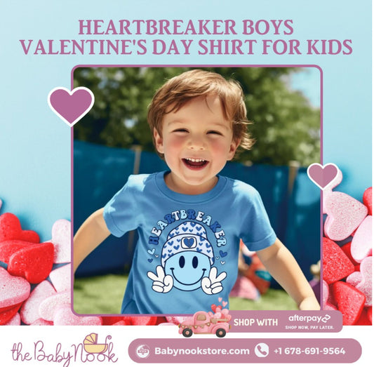 Heartbreaker Boys Valentine's Day Shirt - Express Style With Attitude!