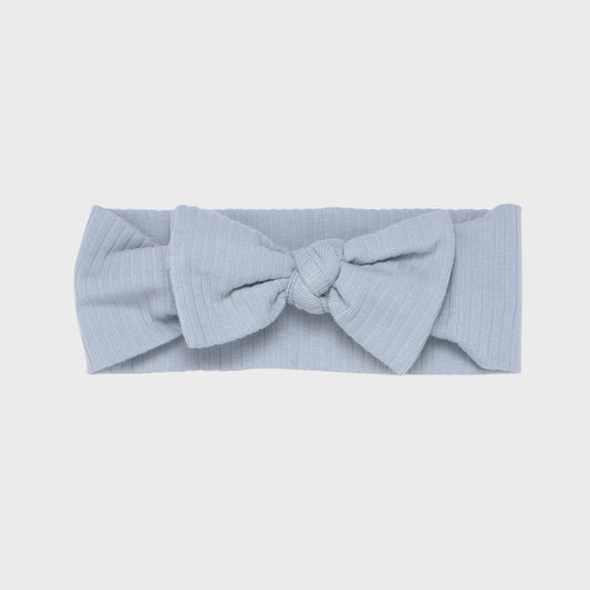 Ribbed Knot Headband Bow