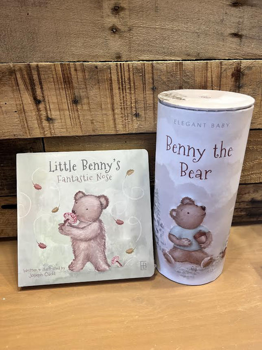 Little Benny's Fantastic Nose Book + Bear Set