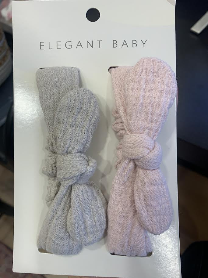 Elegant Baby Headband Pack of Two