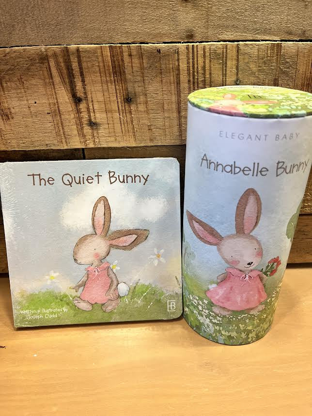 The Quiet Bunny Book + Annabelle Bunny Set