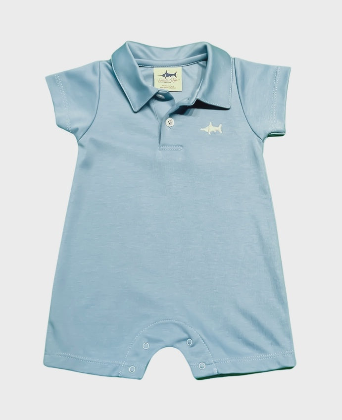 Sbc Signature Polo Romper Niagara