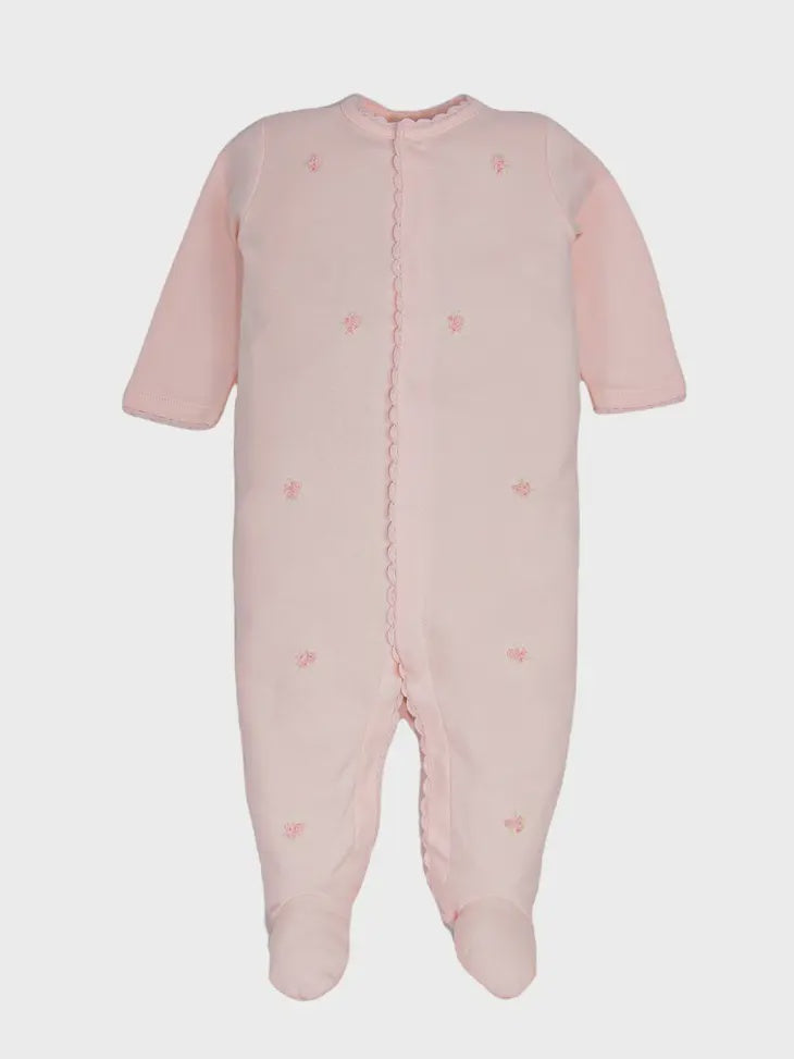 Pima Baby Pajama Rose