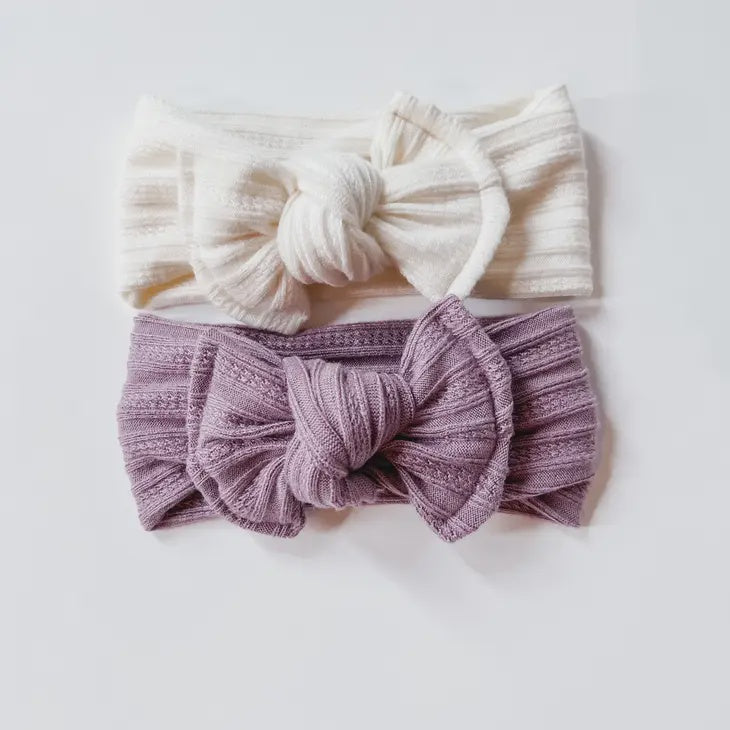 Cable Knit Baby Headband