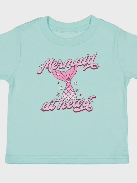 Mermaid At Heart Short Sleeve T-Shirt