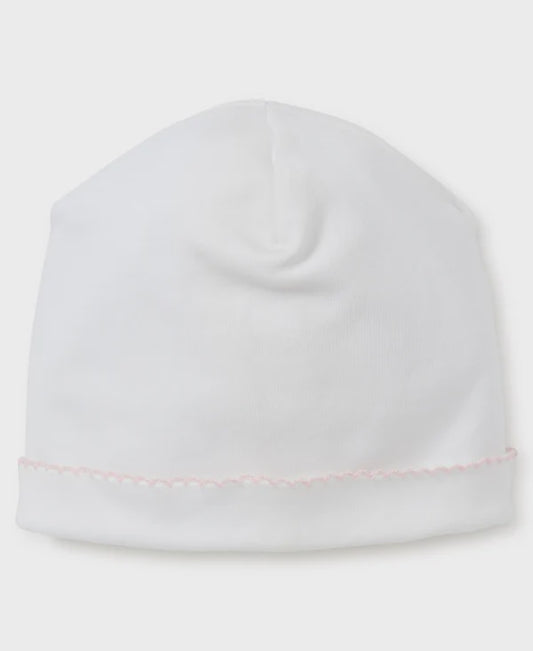 White/Pink Basic Hat