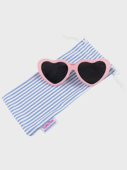 Pink RuffleButts X Roshambo Heart Sunglasses