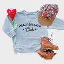 Heart Breaker Club Sweatshirt - Gray