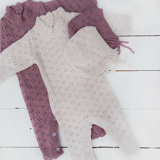 Grace Knitted Romper