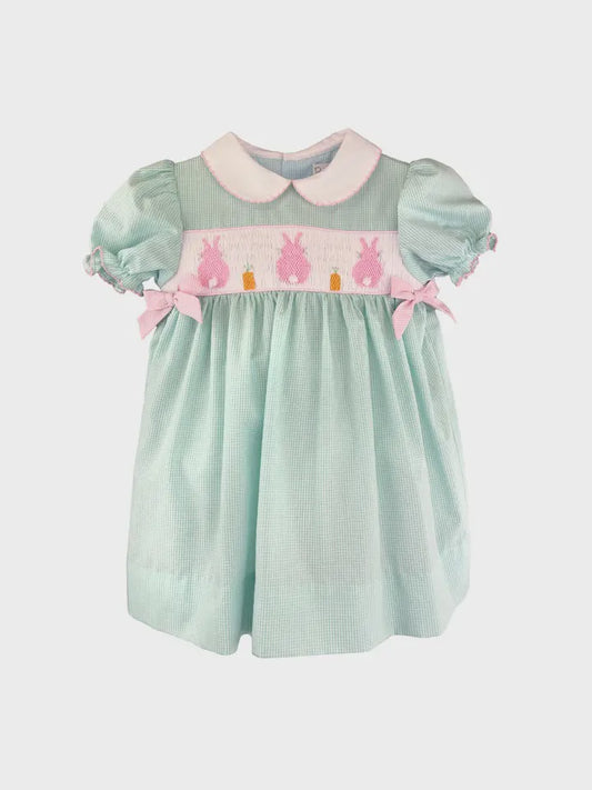 Smocked Easter Bunny Dress