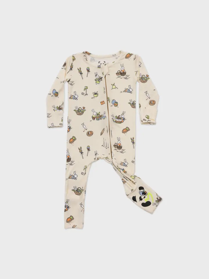 Bunny Bamboo Convertible Footie