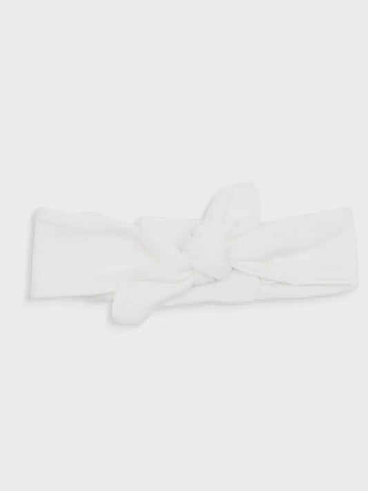 Pima Baby Headband White