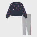 Girl's Stars Sweater and Legging Set