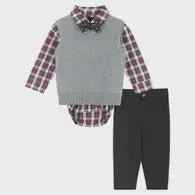 Boys Sweater Vest and Pants Set