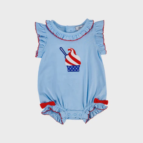 Patriotic Girl's Bubble