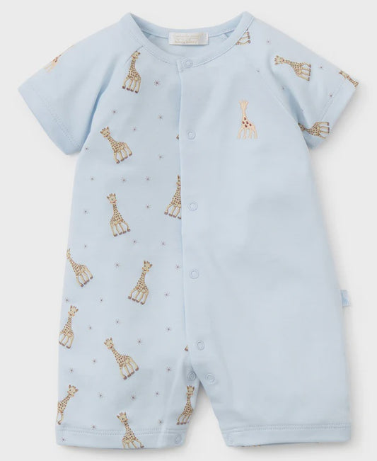 Sophie la girafe Blue Short Playsuit