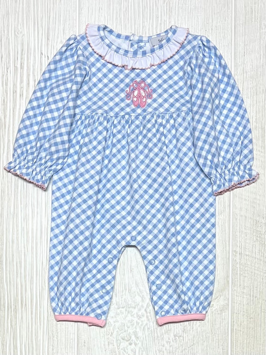 Plie' Applique Girl's Romper