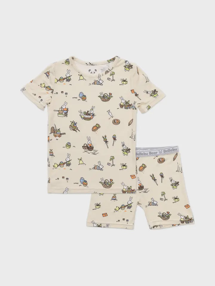 Bunny Bamboo Kids Short Set