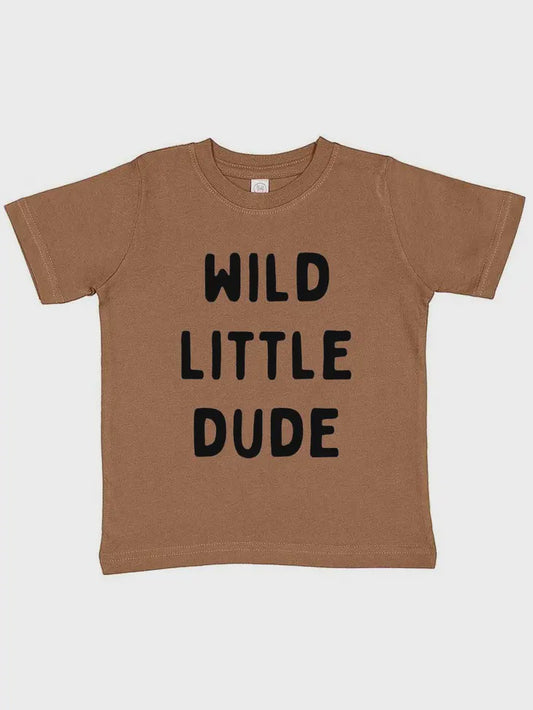 Wild Little Dude | Boys Tee