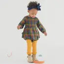 Harvest Rainbow Long Sleeve Smocked Bubble Romper