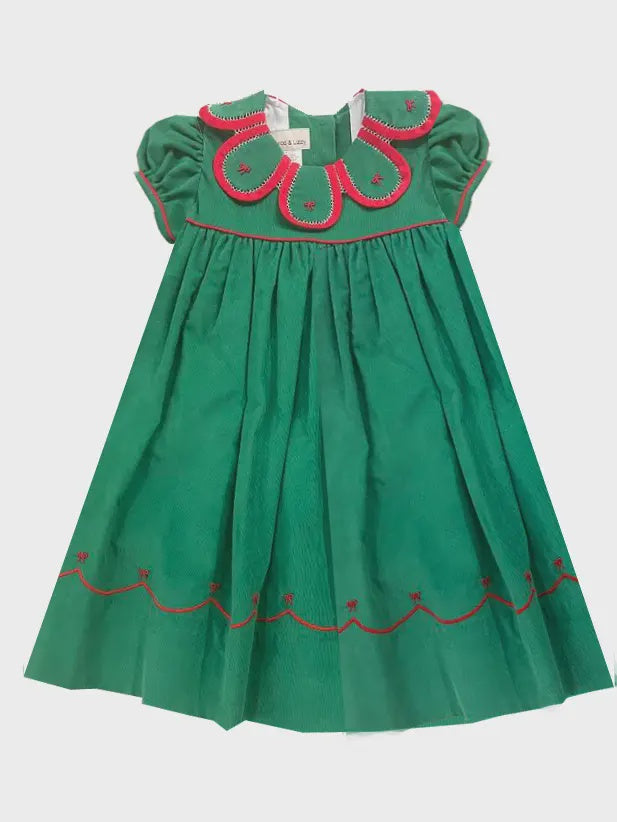 Christmas Bows Petal Dress