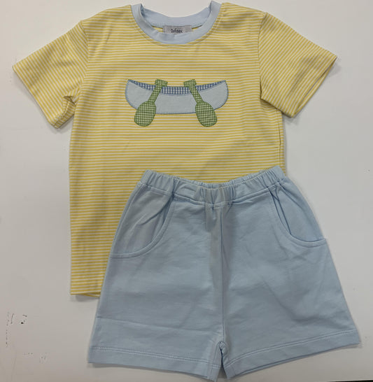 Canoe Boy's Shorts Set