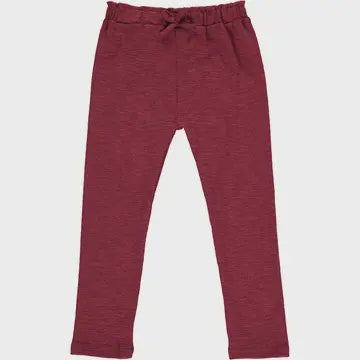 Girls Crimson Leggings