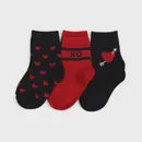 XO Midi Sock 3-pack