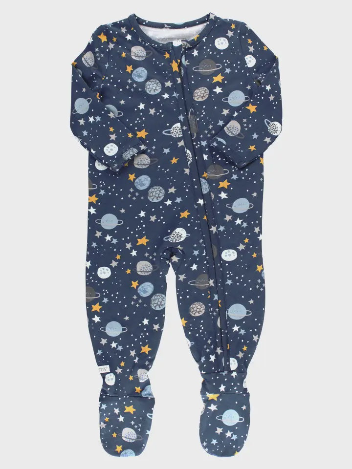 Boys Out of This World Footed One Piece Pajama