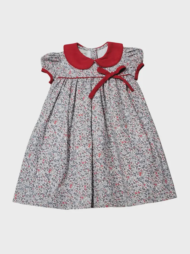 Girl's Floral Cotton Dress