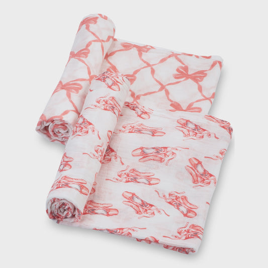 On Pointe -Baby Swaddle Blanket Set