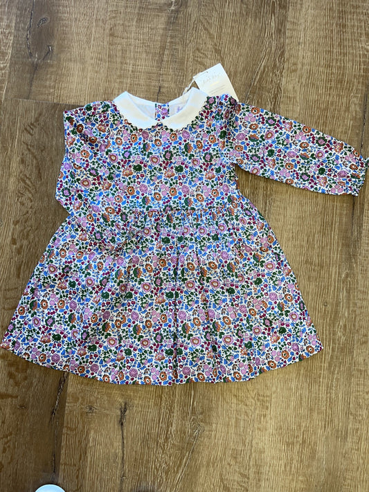 Ditsy Floral Collared Dress