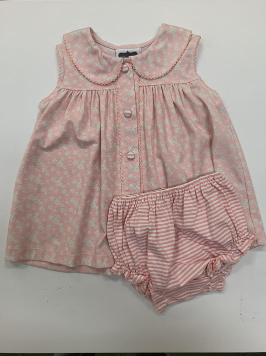 Daisy Buttons Set with Bloomers 18m